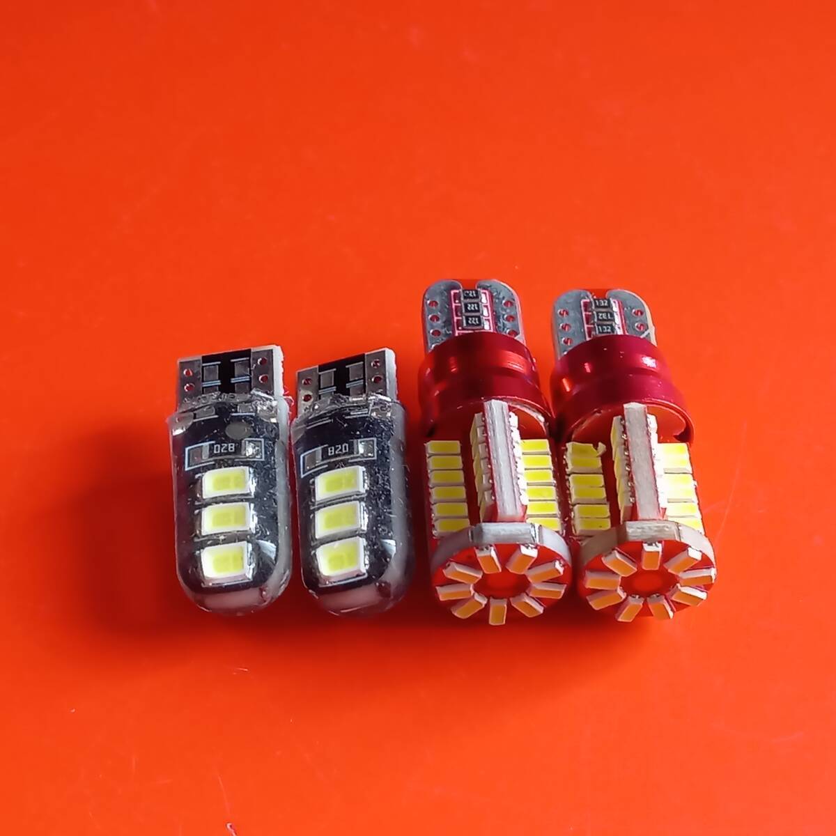 ハイゼットカーゴ S321V S331V S700V S710V 爆光!バックランプ スモール ポジション球 T10 T16 LED 4点セット ホワイト /57/6拍卖