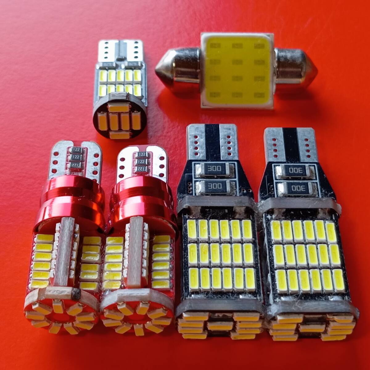 L675S L685S ミラココア ルームランプ 6個セット T10 LED 超爆光 ホワイト ダイハツ /45/57/26/t31拍卖