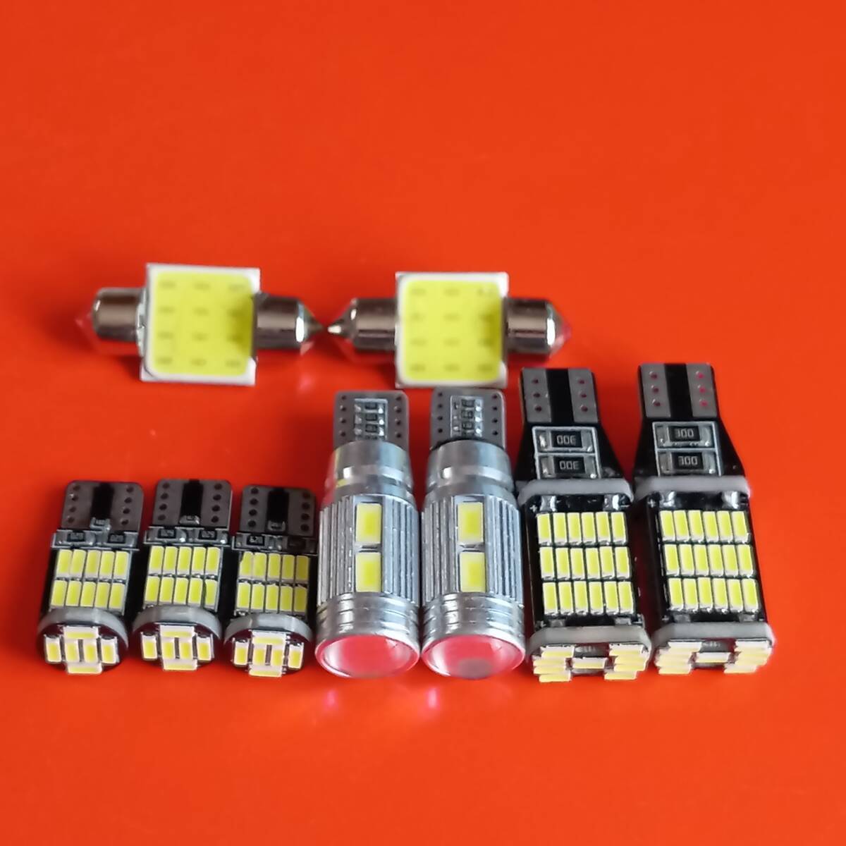 HM3 HM4 HJ1 HJ2 バモス ホビオ 爆光! T10 LED ルームランプ バックランプ ポジション ナンバー灯9個セット ホワイト ホンダ /45/10/26/t31拍卖