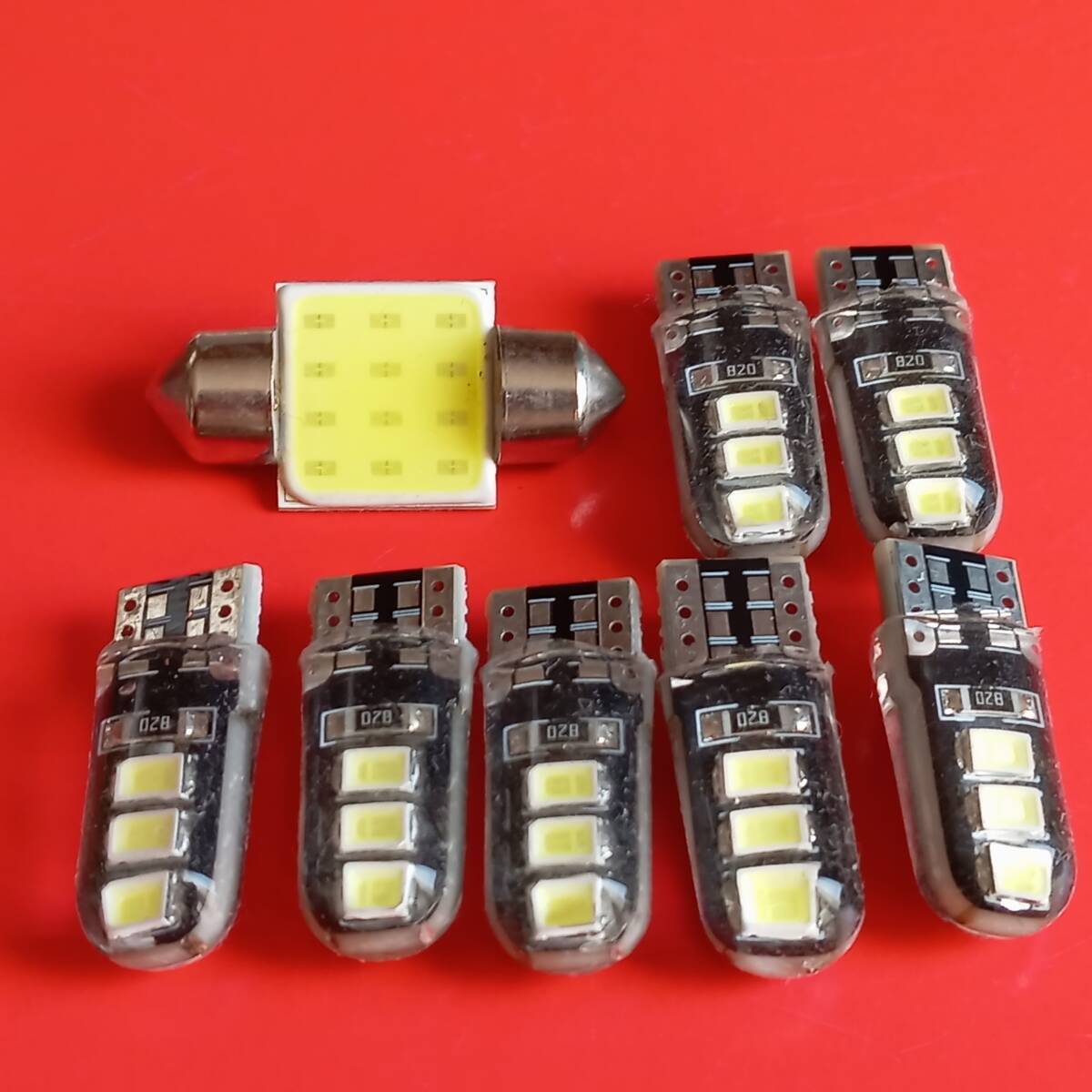 AZK10 SAI(サイ) 超爆光!T10 LED ルームランプ 8個セット ホワイト トヨタ /6/t31拍卖