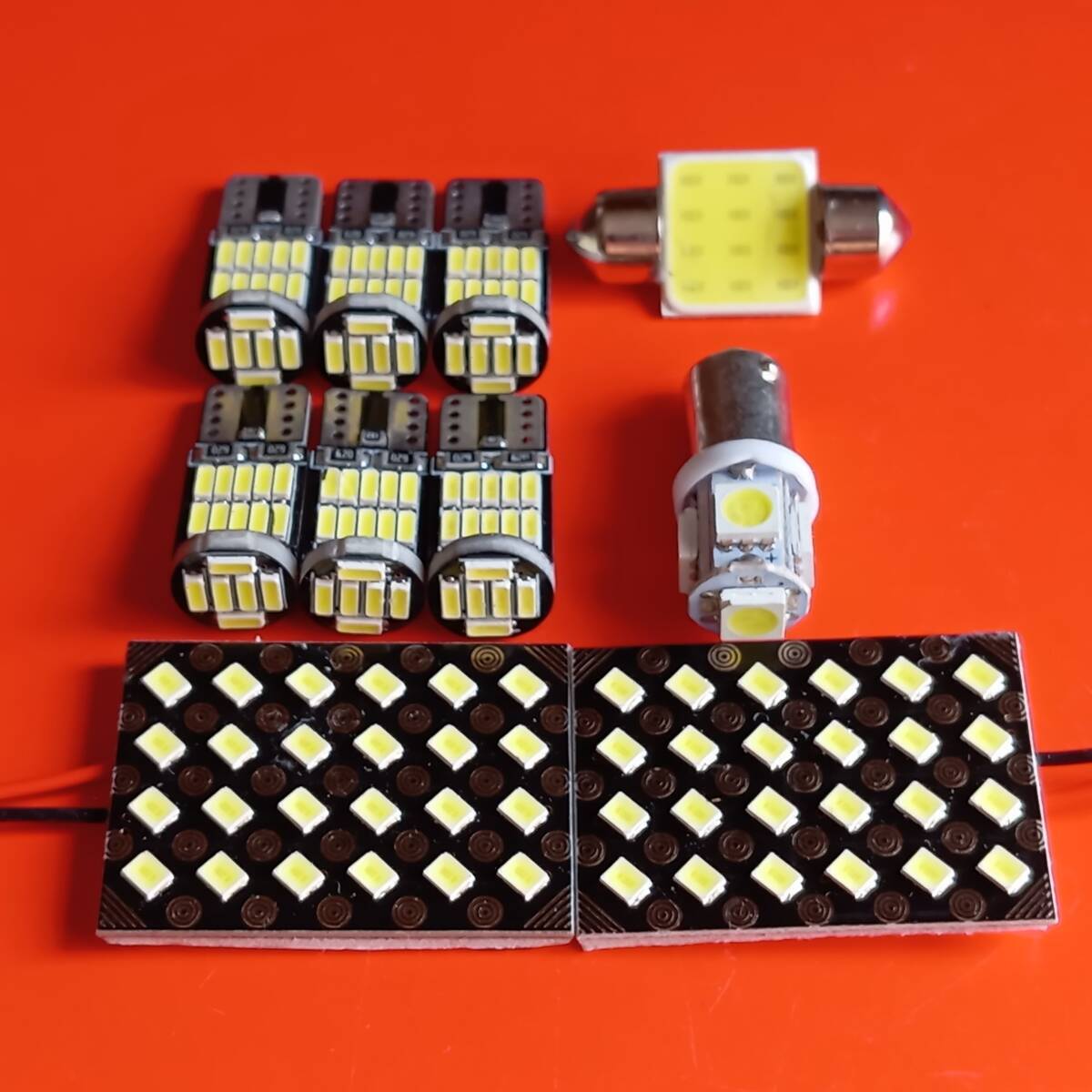 ランドクルーザー80 FJ/FZJ/HDJ/HZJ 爆光! T10 LED ルームランプ ナンバー灯 10個セット ホワイト トヨタ /26/t31/b9/24拍卖