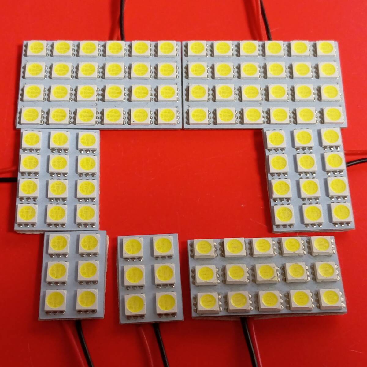 超爆光!200系 ハイエース4型 スーパーGLワイド ルームランプ 7個セット T10 LED ホワイト トヨタ /s24/s15/s12/s6拍卖