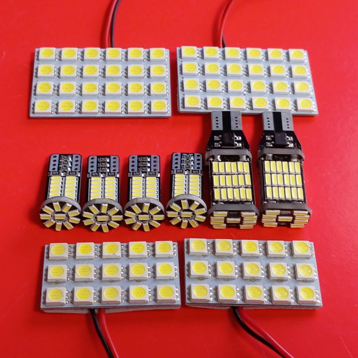 ZRR80系 ノア 超爆光!T10 LED ルームランプ ナンバー灯 バックランプ 10点セット ホワイト トヨタ /s24/s15/45/34拍卖