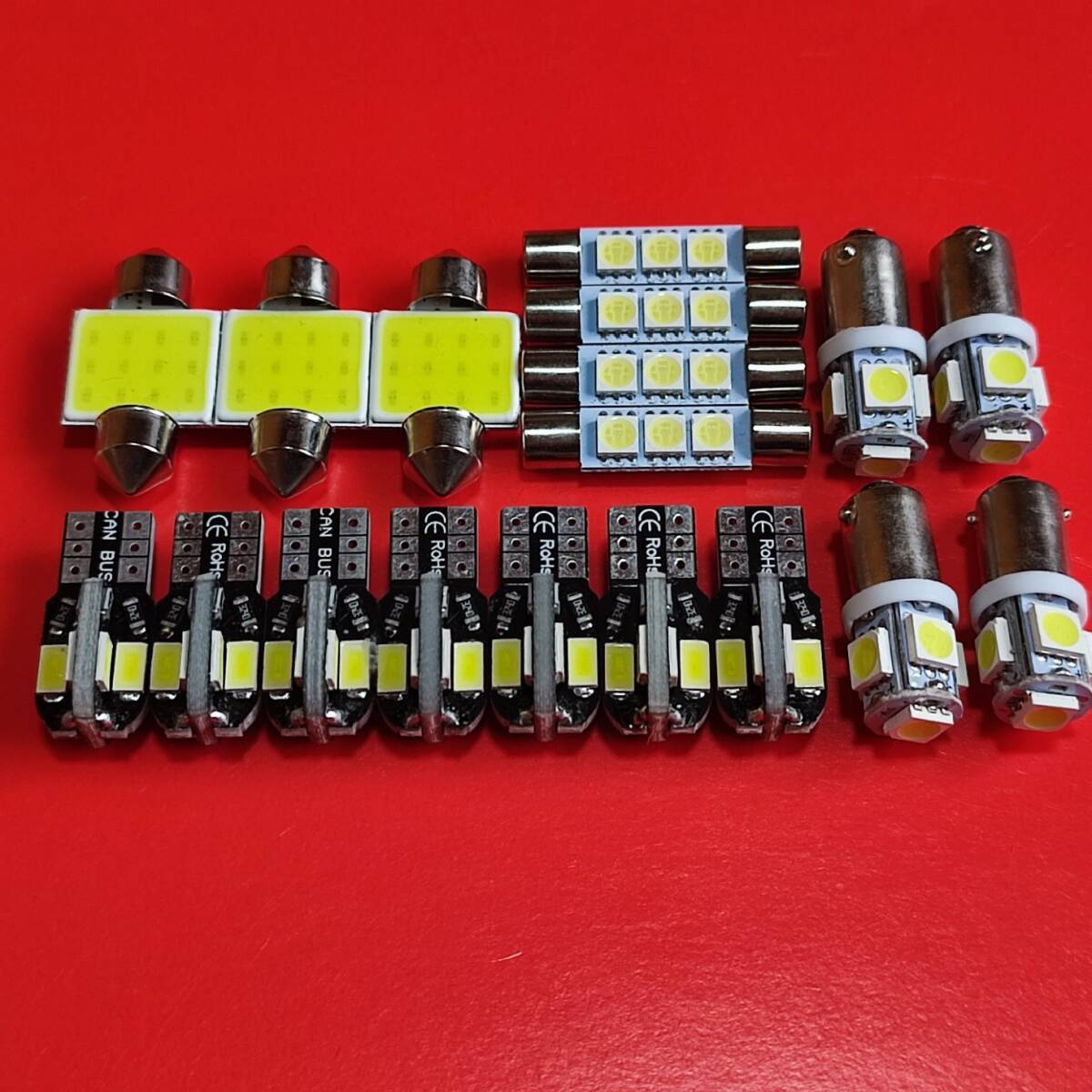 センチュリー GZG50 T10 LED ルームランプ 18個セット 爆光! ホワイト トヨタ /b9/t31/f3/8拍卖