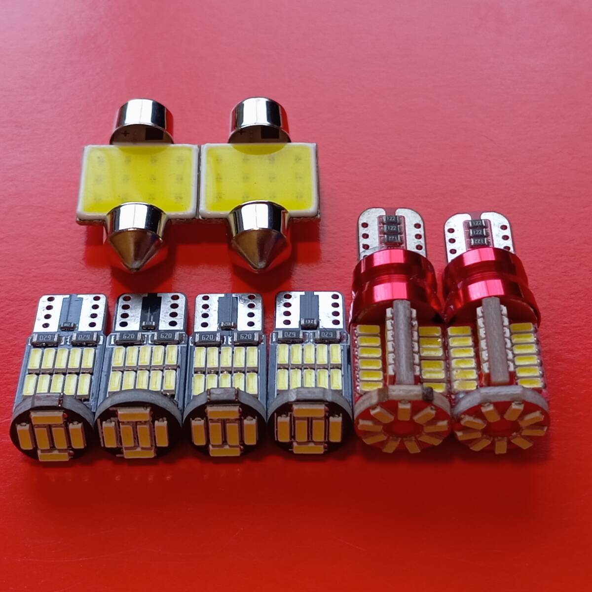 超爆光!トヨタ プロボックス NHP160V バックランプ ポジション ナンバー灯 T10 LED ルームランプ ホワイト 8個セット /56/26/t31拍卖