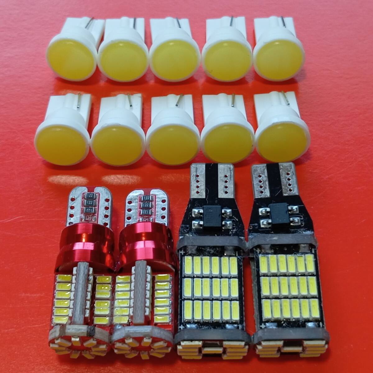 超爆光!ヴェルファイア/アルファード 20系 ルームランプ バックランプ ポジション 14個セット T10 LED ホワイトトヨタ /45/57/c1拍卖