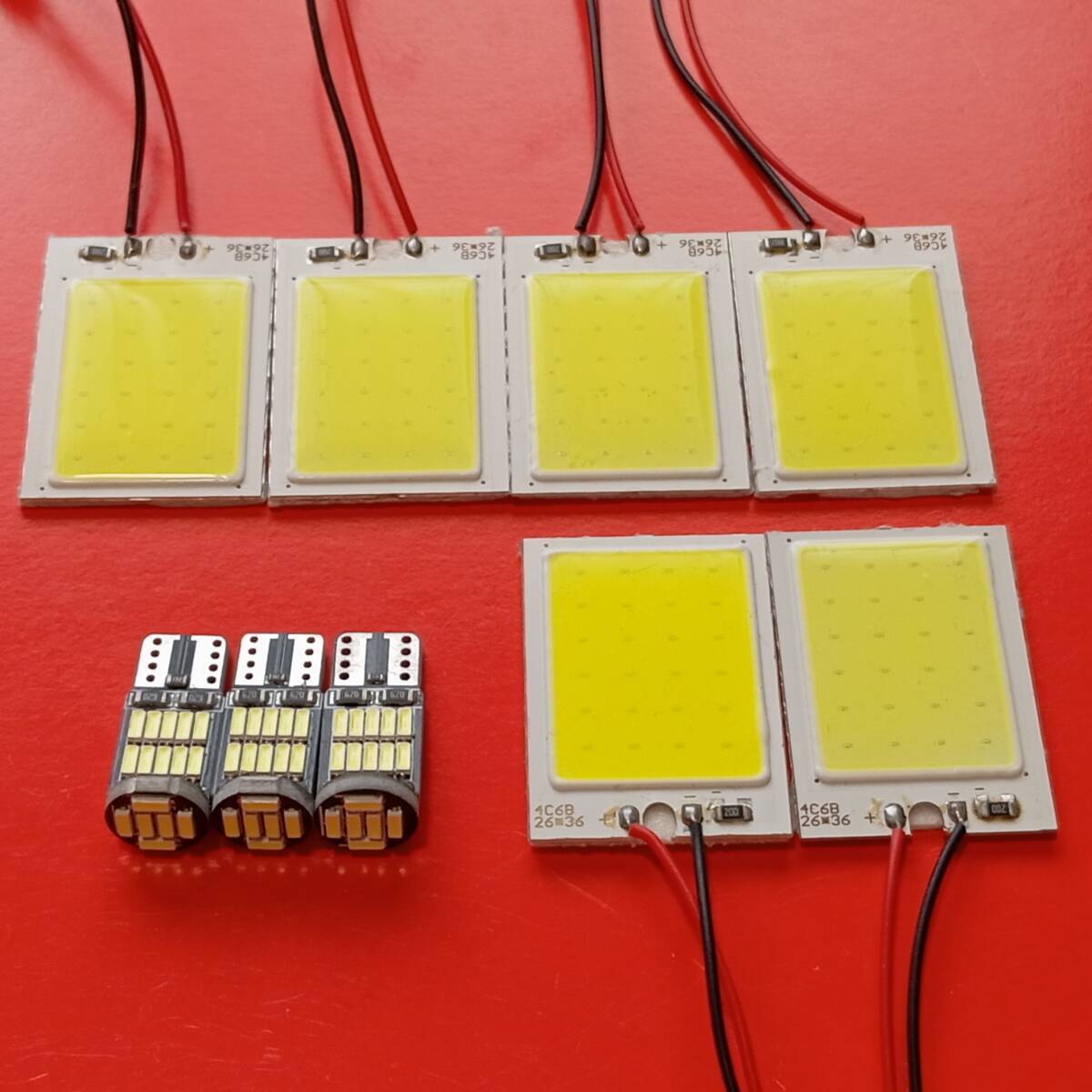 GSR/ACR50系 エスティマ 後期 T10 LED ルームランプ 9点セット ホワイト トヨタ /c24/26拍卖