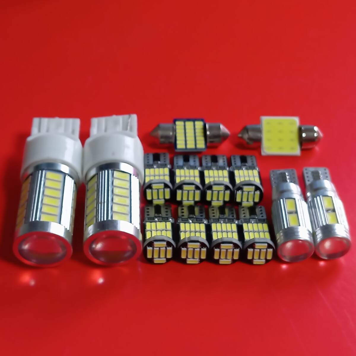 ZVW30系 プリウス 後期 超爆光!T10 LED ルームランプ ナンバー灯 バックランプ ポジション 14個セット ホワイト トヨタ /33/10/26/t31/t28拍卖