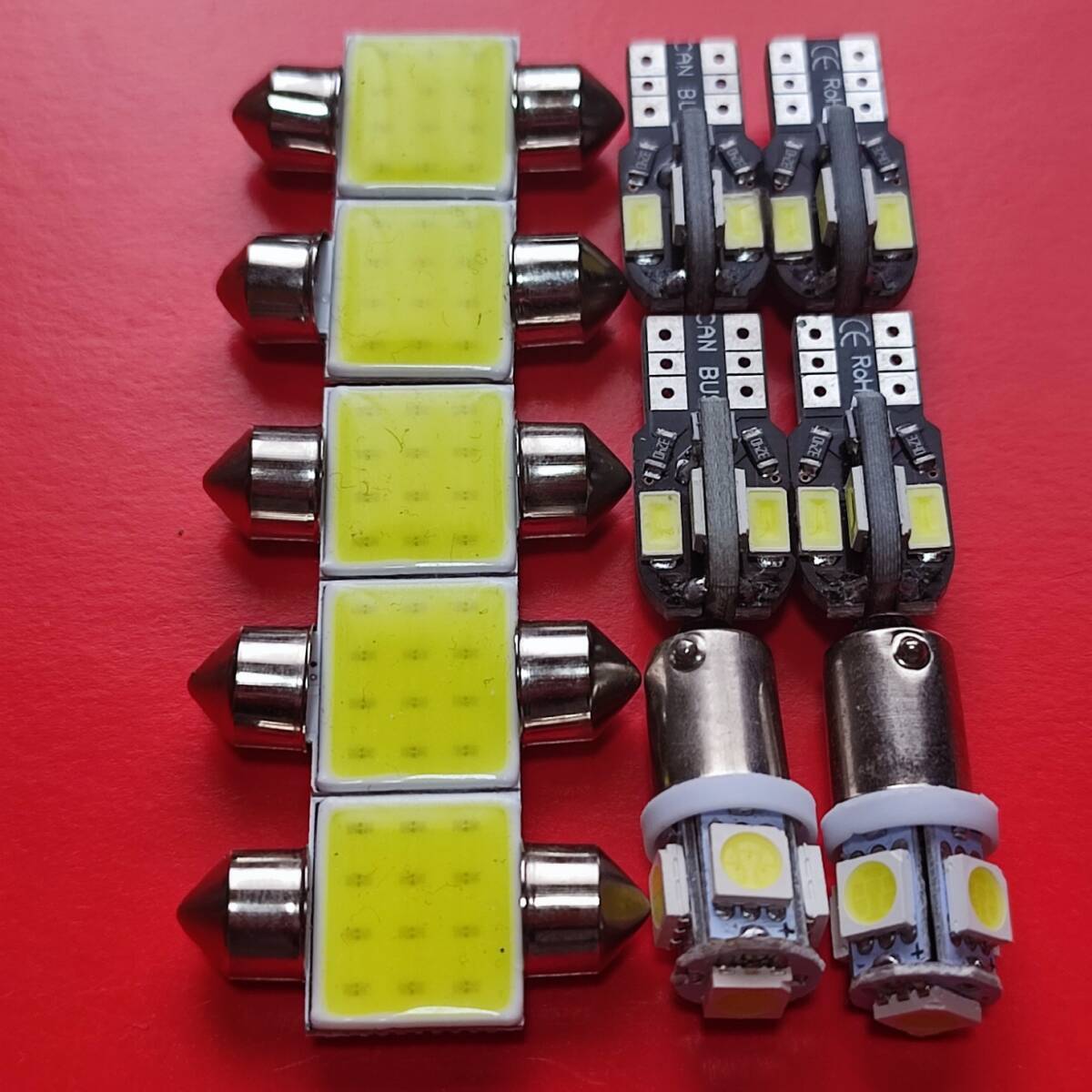 ハイエース 200系 グランドキャビン T10 LEDセット ルームランプ ポジション ナンバー灯 ウェッジ球 ホワイト トヨタ /8/b9/t31拍卖