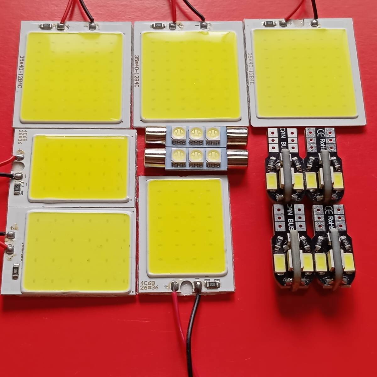 200系 ランドクルーザー 超爆光! T10 LED ルームランプ COB全面発光 12個セット トヨタ ランクル /c48/c24/f3/8拍卖