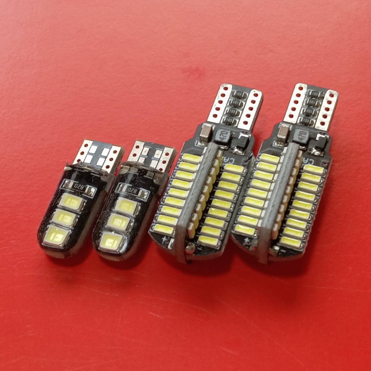 ZWR80G ヴォクシーハイブリッド 爆光!バックランプ スモール ポジション球 T10 T16 LED4点セット ホワイト /72/6拍卖