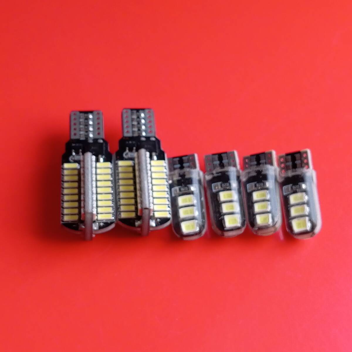 E51 エルグランド E52 エルグランド ライダー爆光LED ポジション球 スモール バックランプ ナンバー灯 6個セット T10 T16 ホワイト 72/6拍卖