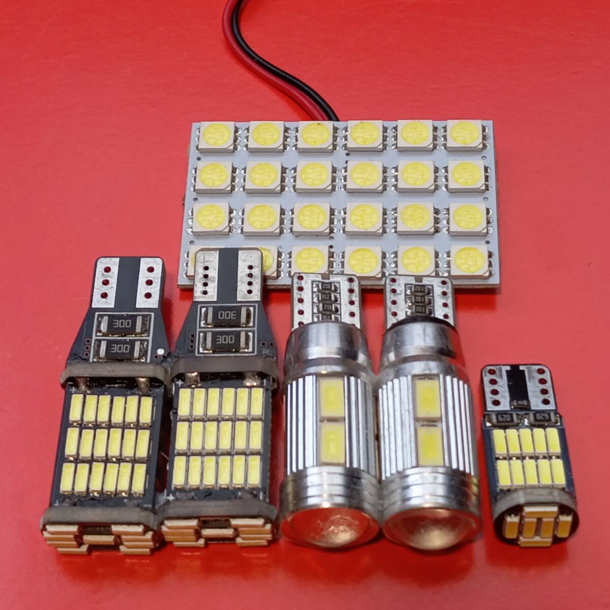 LA300 LA310 ミライース 超爆光!T10 LED ルームランプ バックランプ スモール ナンバー灯 6個セット ホワイト ダイハツ /45/10/26/s24拍卖