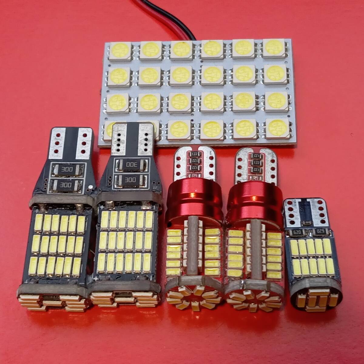 LA300 LA310 ミライース 超爆光!T10 LED ルームランプ バックランプ スモール ナンバー灯 6個セット ホワイト ダイハツ /45/57/26/s24拍卖