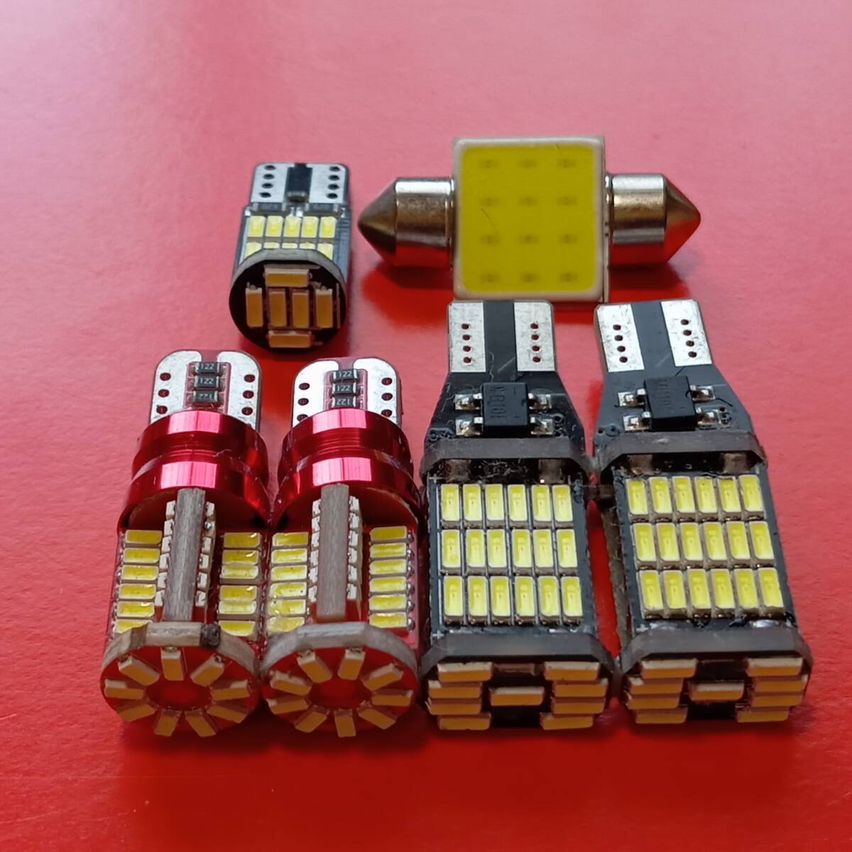 超爆光!クリッパートラック U71/72 T10 LED ルームランプ バックランプ ポジション球 ナンバー灯 6個セット ホワイト 日産 /45/57/26/t31拍卖