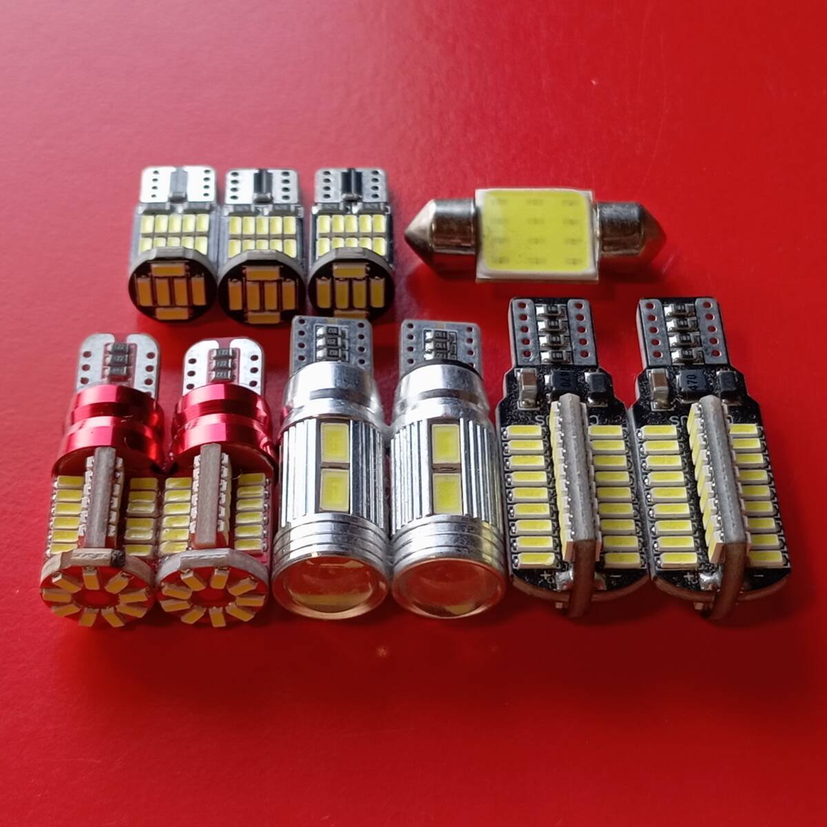 ヴィッツ NSP KSP 130系 バックランプ ポジション球 ナンバー灯 ルームランプ T10 LED 爆光 ホワイト 10個セット トヨタ /72/57/34/10/t31拍卖