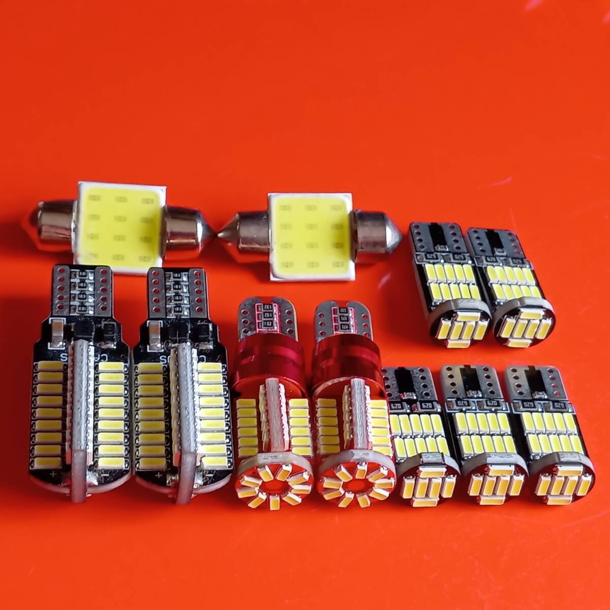 爆光11個セット!Z12 キューブ T10 LED ルームランプセット ポジション ナンバー灯 バックランプ ホワイト 日産 /72/26/t31/57拍卖