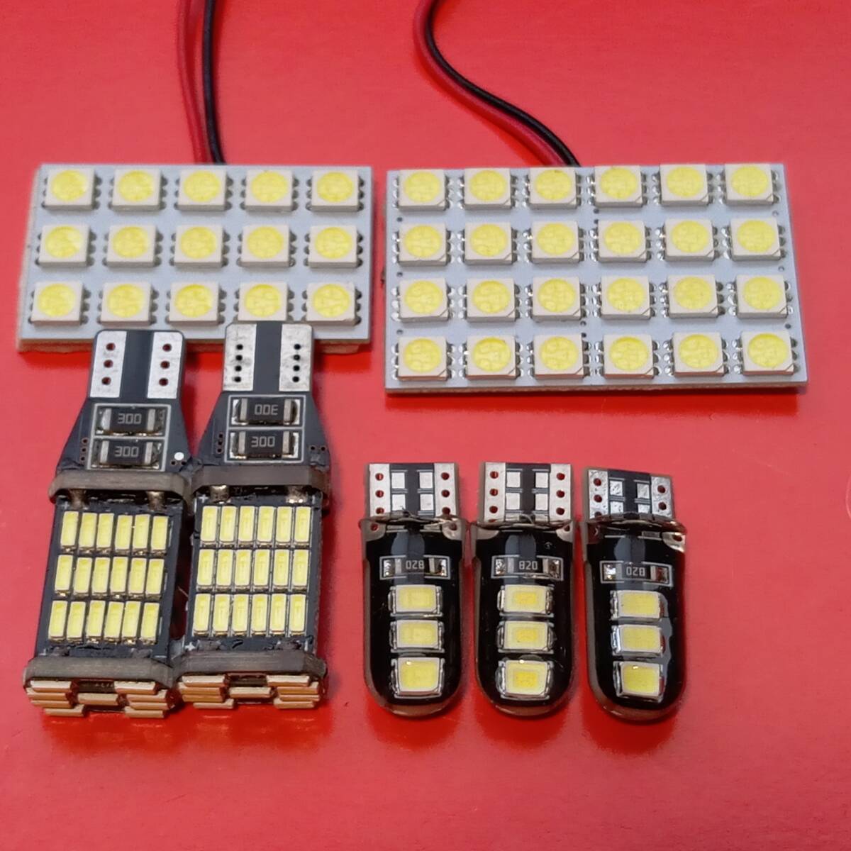 MA37S ソリオバンディット ハイブリッド 超爆光!T10 LED ルームランプ バックランプ ナンバー灯 7個セット ホワイト スズキ/s24/s15/72/6拍卖