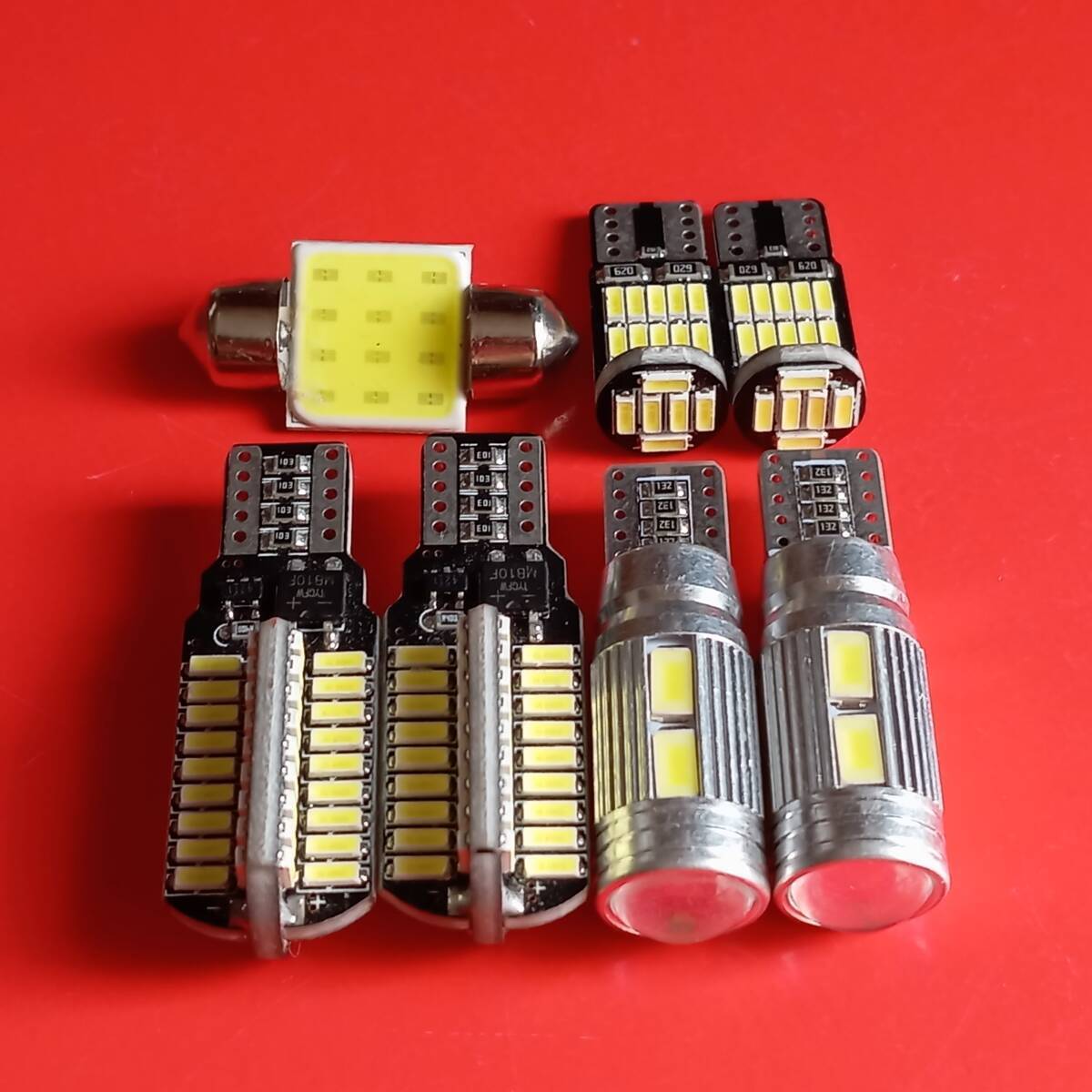 爆光7個セット!S321 331系 アトレーワゴン ルームランプ バックランプ ナンバー灯 T10 LED ホワイト ダイハツ /72/26/t31/10拍卖