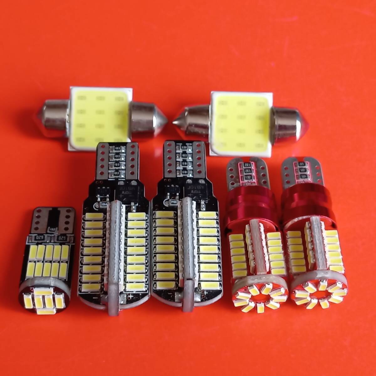 超爆光!ハスラー MR31S MR41S ルームランプ バックランプ ポジション ナンバー灯 7点セット ホワイト スズキ /72/57/26/t31拍卖