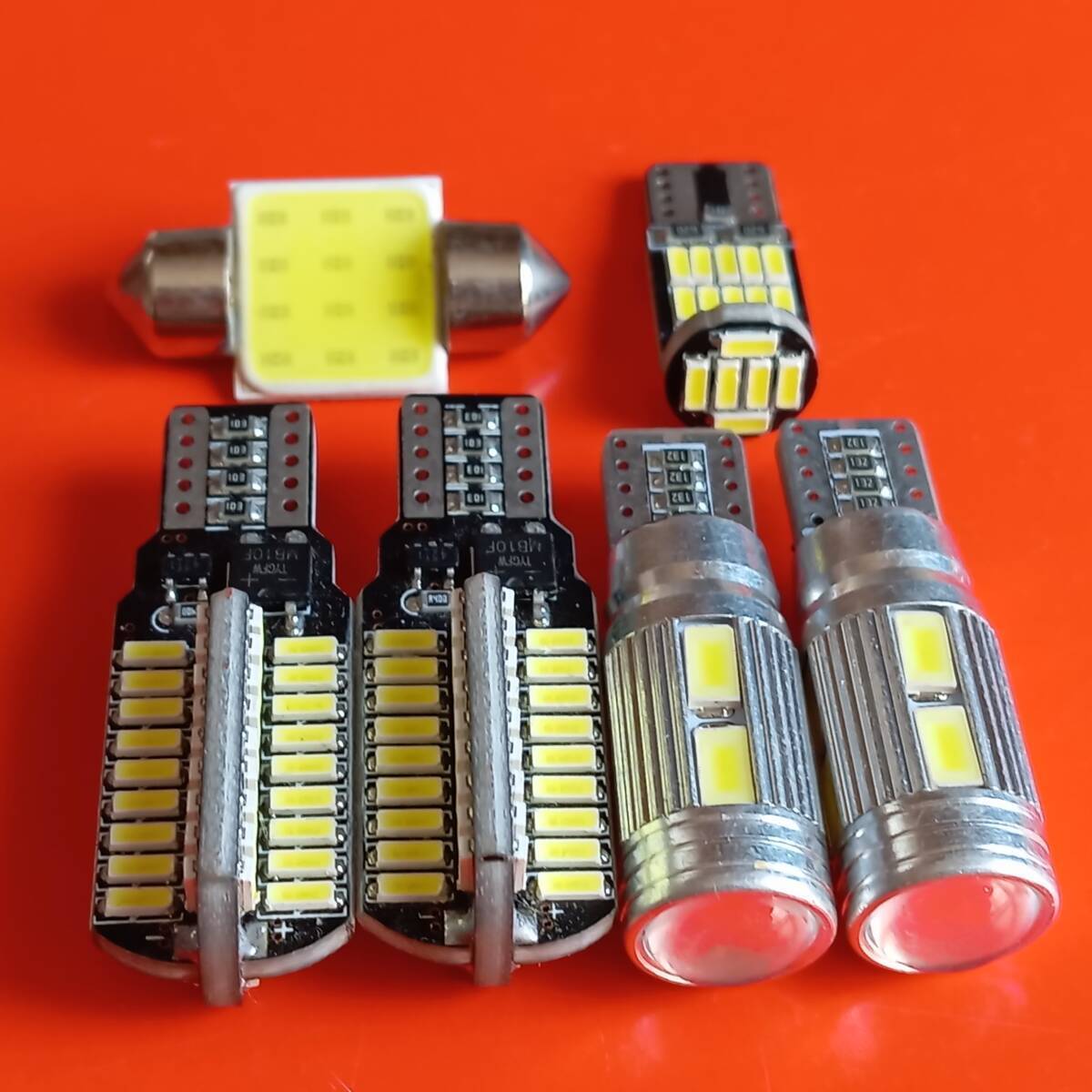 エッセ カスタム L235S L245S 超爆光! T10 LED ルームランプ バックランプ ナンバー灯 6個セット ホワイト ダイハツ /72/10/26/t31拍卖