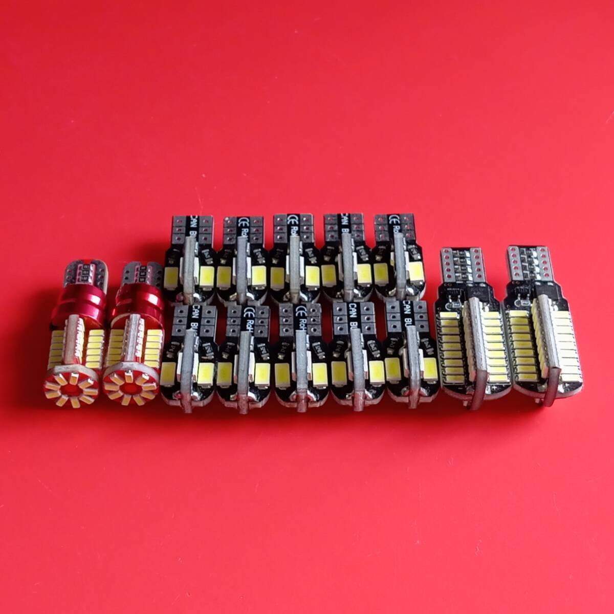 超爆光!ヴェルファイア/アルファード 20系 ルームランプ バックランプ ポジション 14個セット T10 LED ホワイトトヨタ /72/57/8拍卖