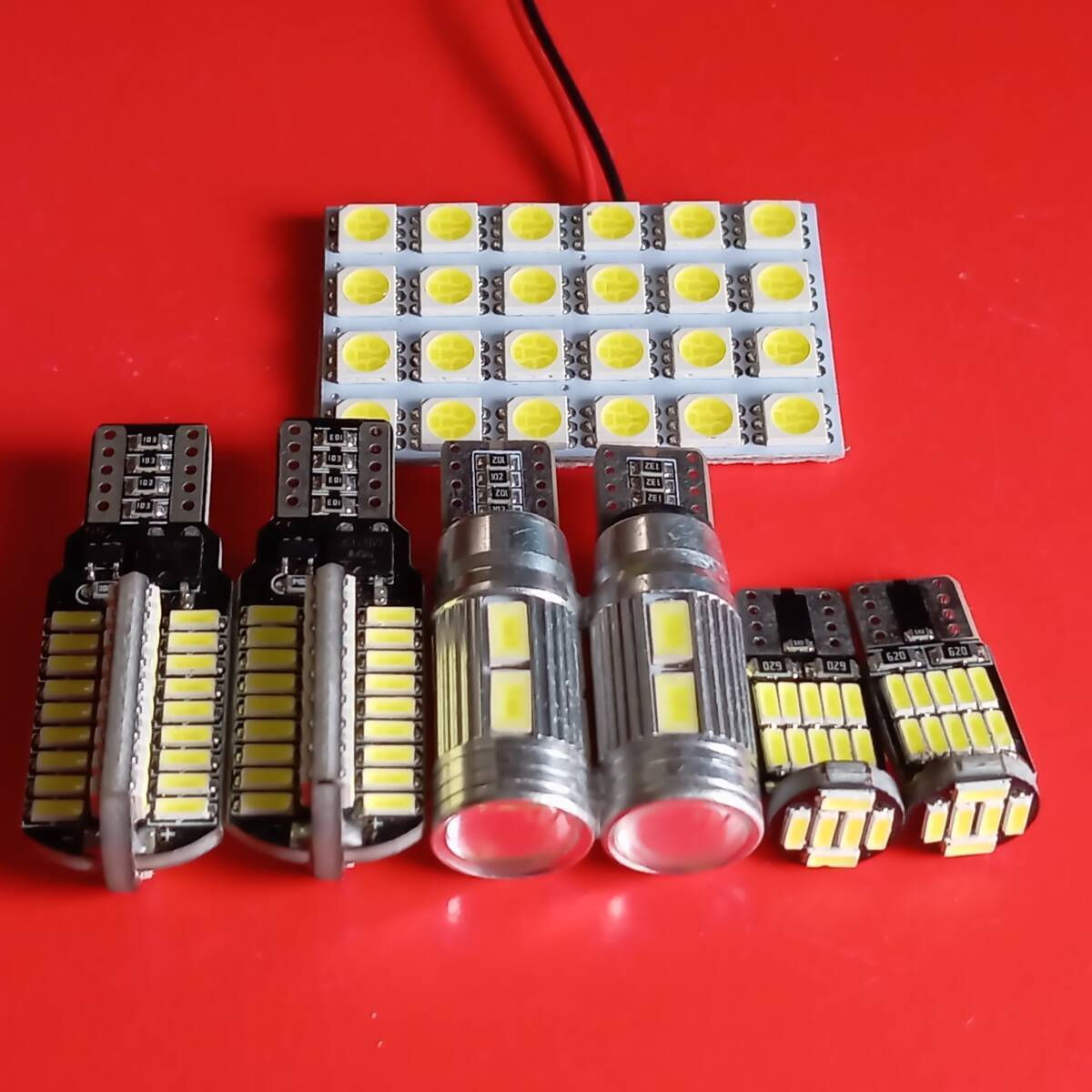 HA6 7 8 9 アクティ トラック 超爆光!T10 LED ルームランプ ポジション ナンバー灯 7個セット ホワイト ホンダ /s24/10/72/26拍卖