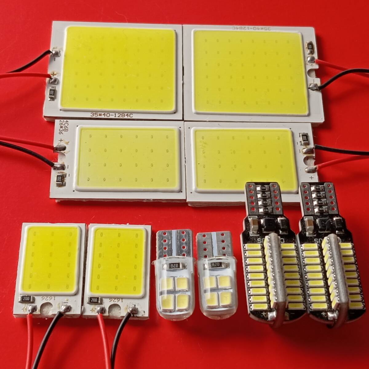 80系 85系 ヴォクシー ノア エスクァイア 超爆光! T10 LED ルームランプ バックランプ ナンバー灯 10個セット /72/c48/c24/c18/c8拍卖