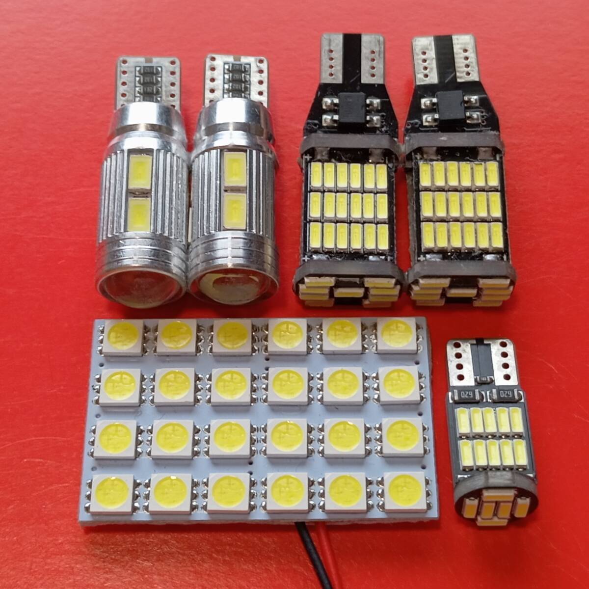 LA350S LA360S ミライース 超爆光!T10 LED ルームランプ バックランプ スモール ナンバー灯 6個セット ホワイト ダイハツ /45/10/26/s24拍卖