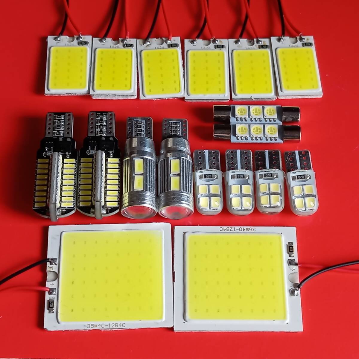 210 215系 ハイラックス サーフ 超爆光! T10 LED ルームランプ ポジション球 ナンバー灯 18個セット ホワイト トヨタ/c48/c18/72/10/c8/f3拍卖