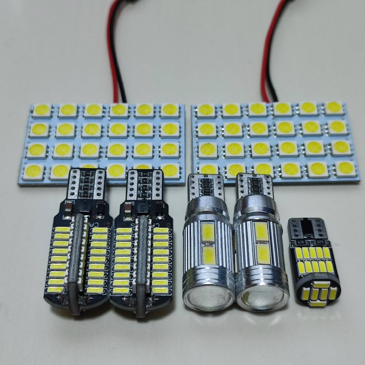 MK21S パレット 超爆光! T10 LED ルームランプ バックランプ 7個セット! ホワイト スズキ /s24/72/10/26/拍卖