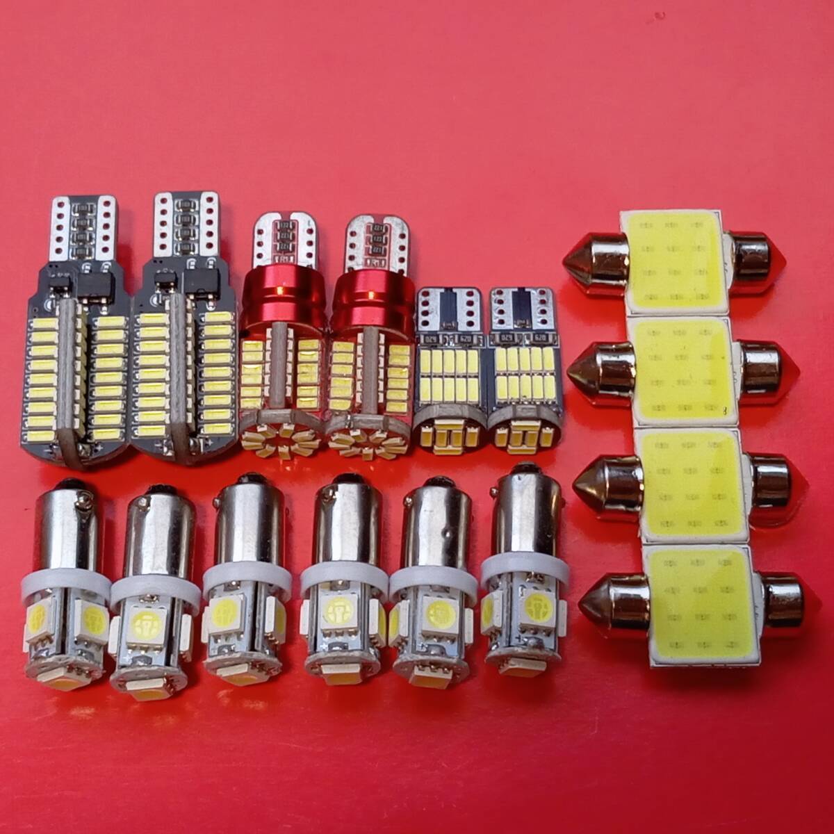 超豪華セット!100系 ハイエース スーパーカスタムLTD LED ルームランプ バックランプ ポジション球 ナンバー灯 16個セット /72/t31/b9/57拍卖