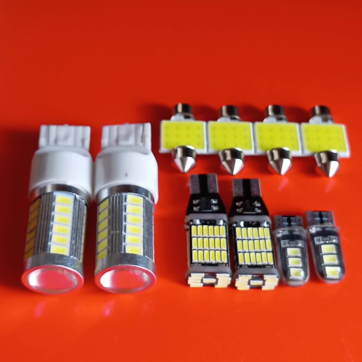 RT1-4 クロスロード 超爆光 T10 LED ルームランプ ナンバー灯 バックランプ スモール ホワイト10点セット/33/57/9/t31拍卖