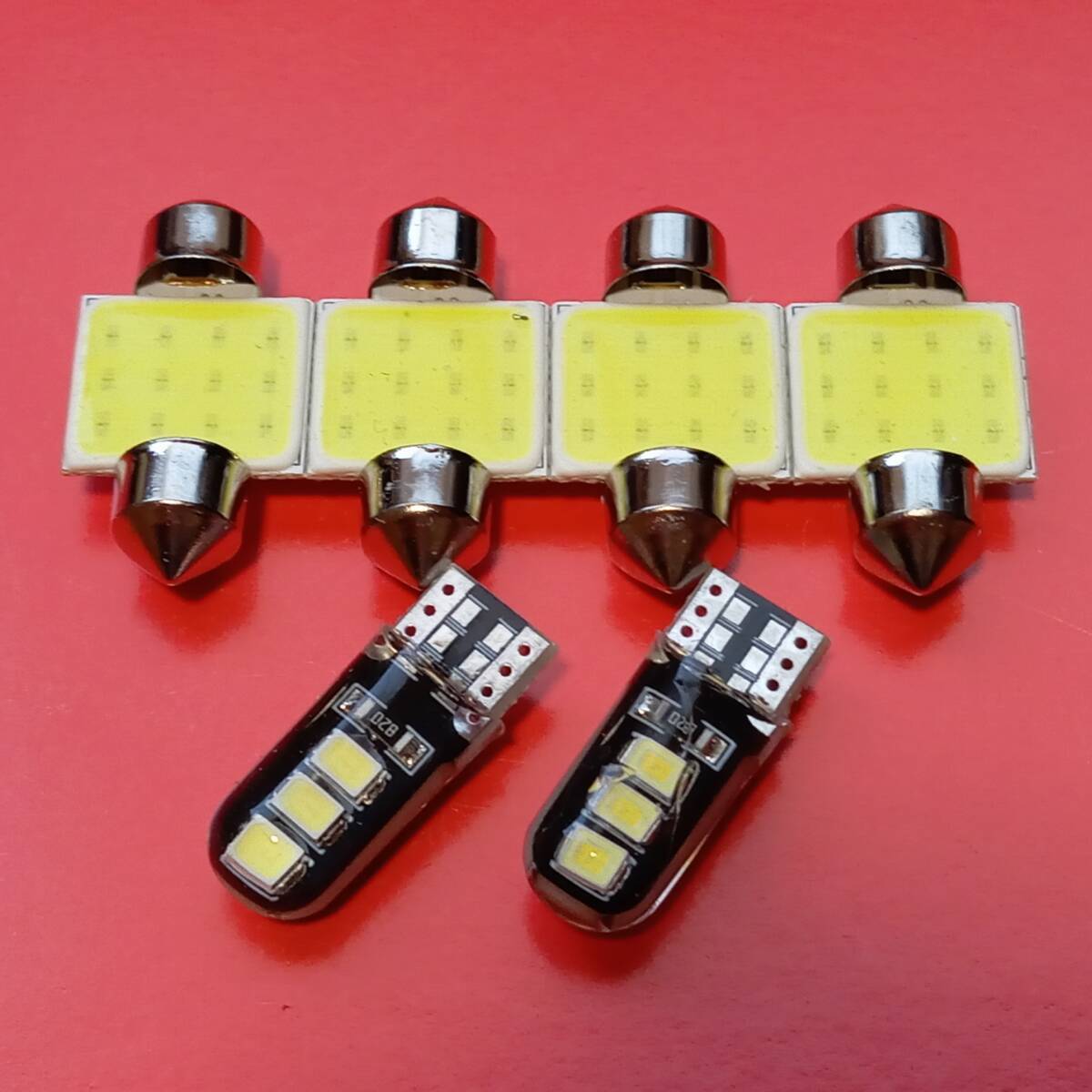 超爆光!ステップワゴン スパーダ RK5 RK6 後期 T10 LED 室内灯 ルームランプ 6個セット ホンダ /6/t31拍卖