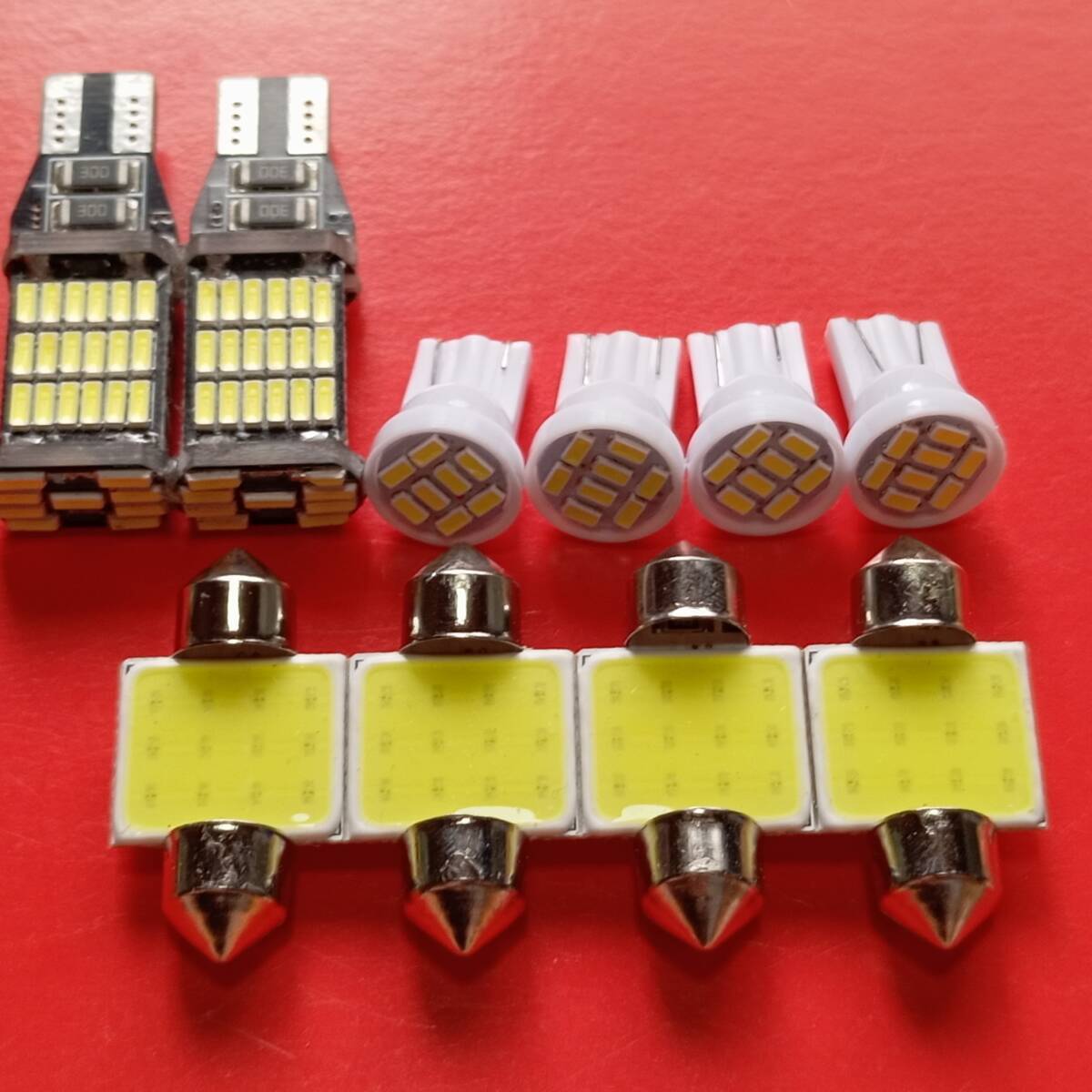 超爆光!ステップワゴン RG1 RG2 RG3 RG4 T10 LED ルームランプ ポジション球 ナンバー灯 10個セット ホワイト ホンダ /45/t31/8/拍卖