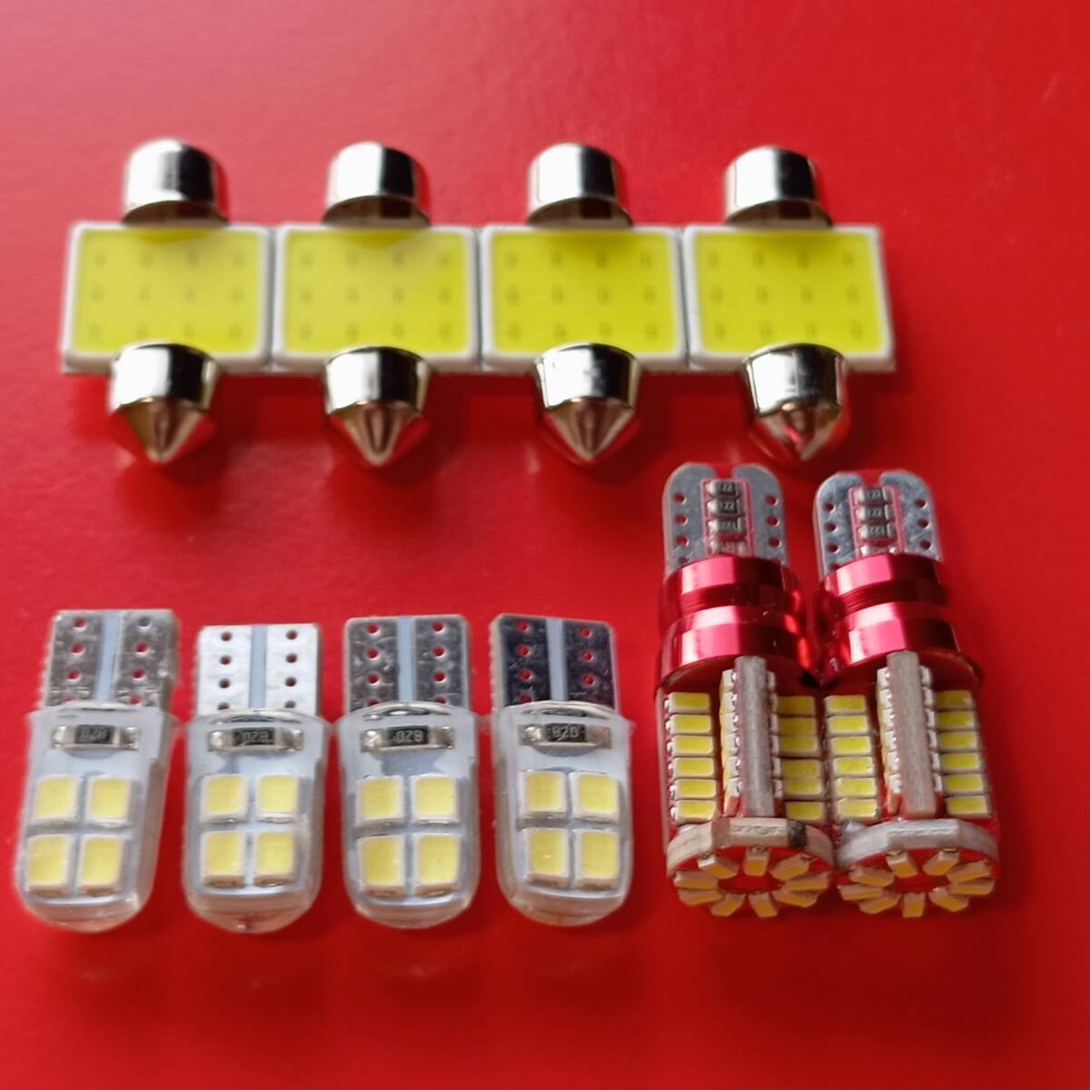 超爆光!ステップワゴン RG1 RG2 RG3 RG4 T10 LED ルームランプ ポジション球 ナンバー灯 10個セット ホワイト ホンダ /57/t31/c8拍卖