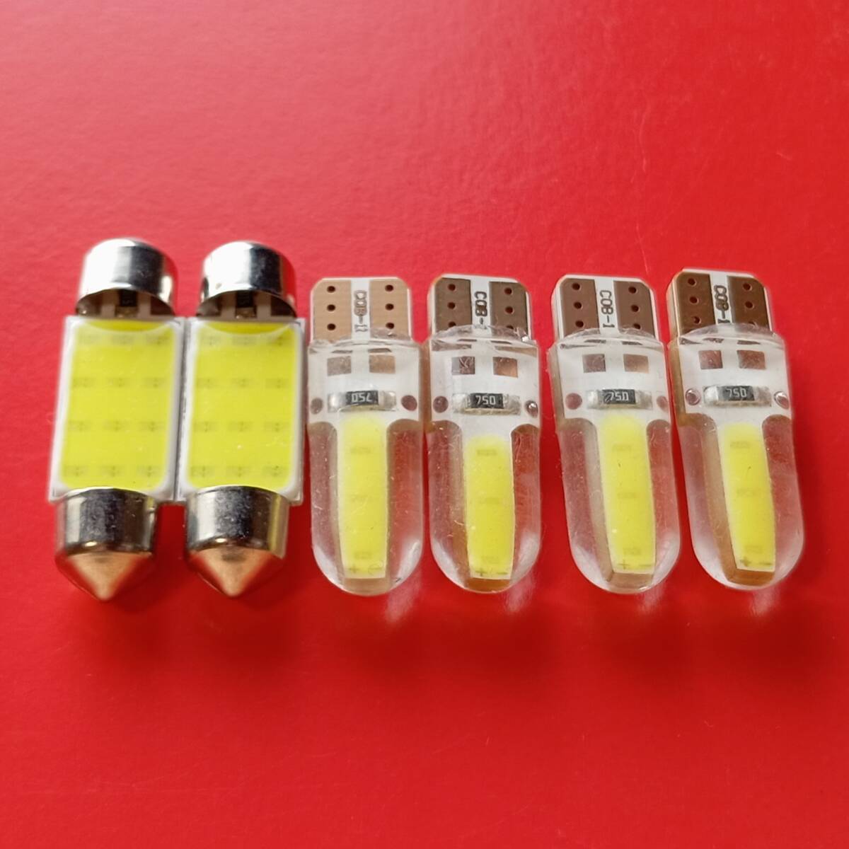 アウディ 8J TTクーペ (A5) 超爆光!T10 LED ルームランプ 6点セット キャンセラー内蔵 ホワイト /c3/t37拍卖