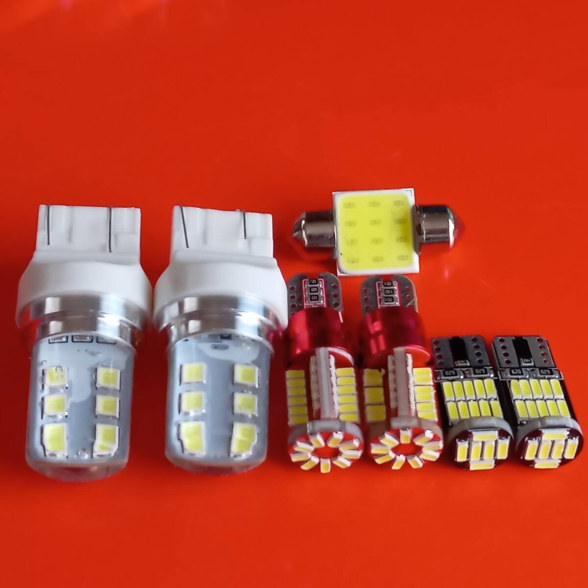 ロードスター NB系 超爆光!T10 LED ルームランプ バックランプ ポジション ナンバー灯 7点セット ホワイト マツダ /57/26/t31/12拍卖