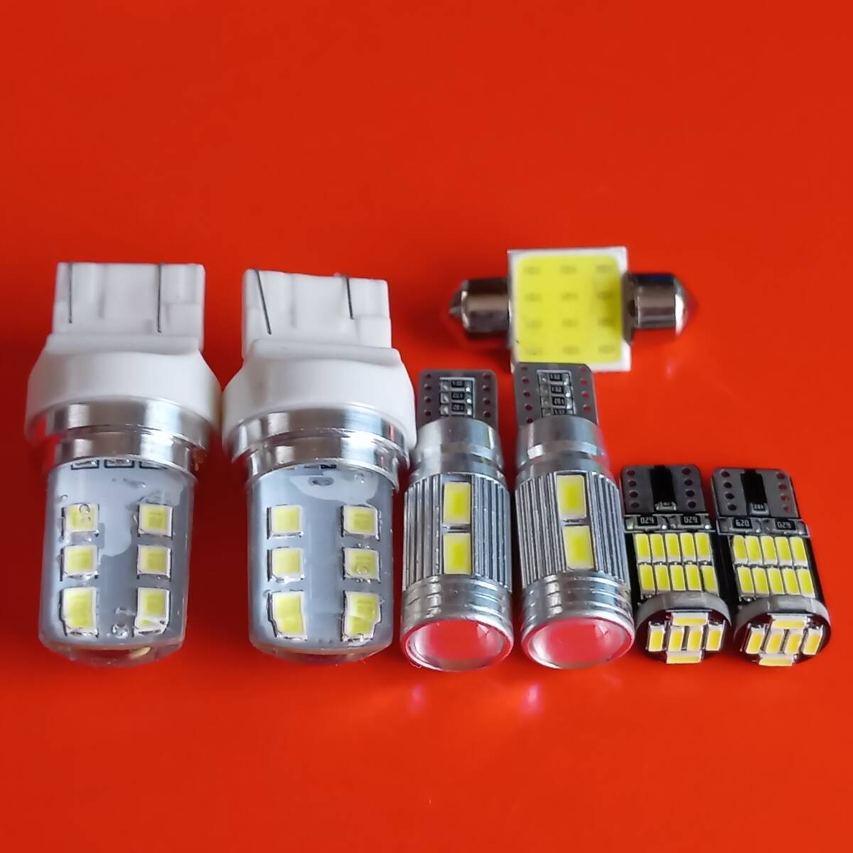 ロードスター NB系 超爆光!T10 LED ルームランプ バックランプ ポジション ナンバー灯 7点セット ホワイト マツダ /10/26/t31/12拍卖