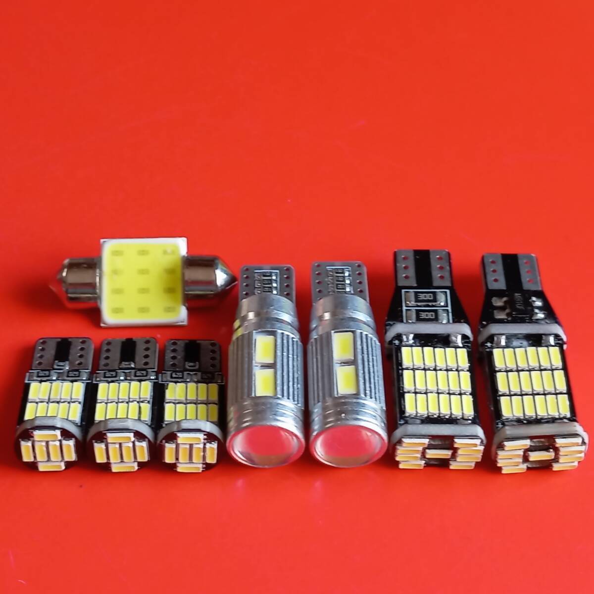 L550 560S ムーヴラテ(ムーブ) 超爆光! T10 LED ルームランプ バックランプ ナンバー灯 8個セット ホワイト ダイハツ /45/10/26/t31/拍卖