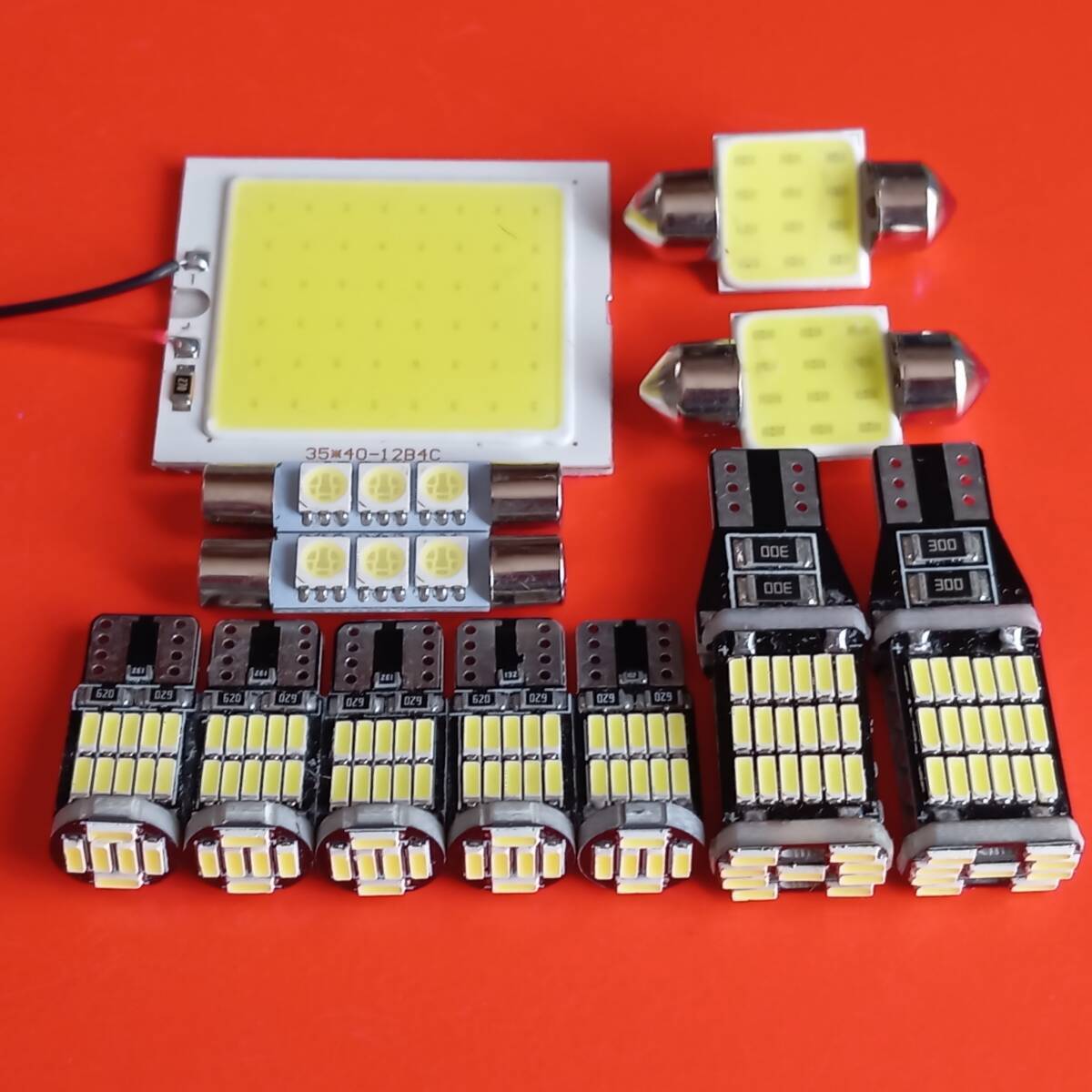 SJ系 フォレスター 超爆光 T10 LED ルームランプ ナンバー灯 バックランプ 12点セット ホワイト スバル /c48/t31/f3/45/26拍卖