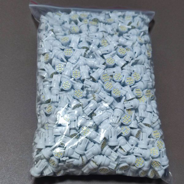 T10 LED 100個セット ホワイト スモール ポジション ナンバー灯 ルームランプ レクサストヨタ 日産 ホンダ マツダ スズキ ダイハツ /8拍卖