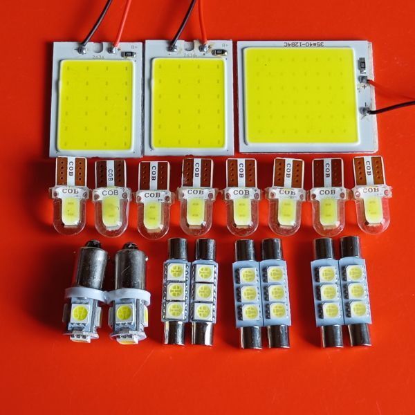 USF40 LS460 超爆光! T10 LED ルームランプ COB全面発光 19個セット ホワイト レクサス /c48/c24/b9/c2/f3拍卖