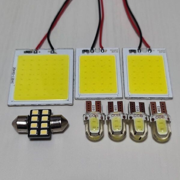 ZVW40系 プリウスα 超爆光!T10 LED ルームランプ 8個セット ホワイト トヨタ /c48/c24/c2/t28拍卖