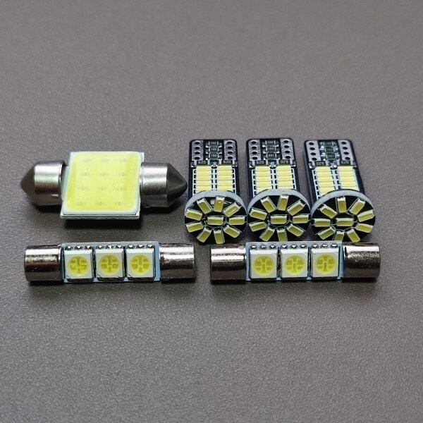 超爆光!ZN6 86(ハチロク)T10 LED ルームランプ バニティ 6個セット T10 LED ホワイト トヨタ /34/t31/f3拍卖