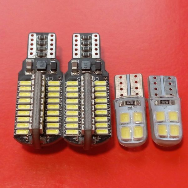 MH21S MH22S MH23S ワゴンRスティングレー 爆光!バックランプ スモール ポジション球 T10 T16 LED 4点セット ホワイト /72/8拍卖