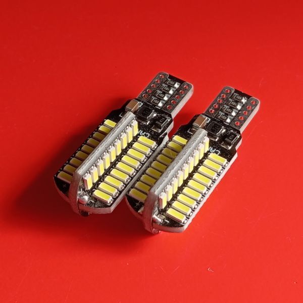 144発超爆光!ヴェルファイア アルファード 30系 20系 T16 T10 LEDバックランプ 2個 ホワイト 白 VELLFIRE トヨタ /72拍卖