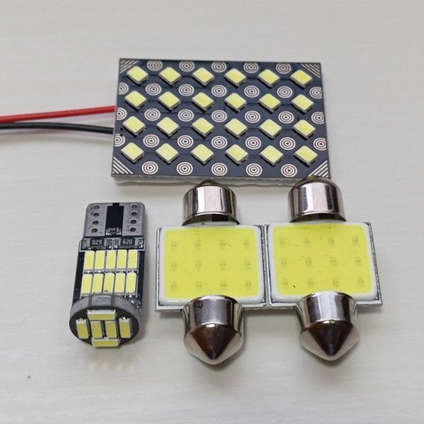 GP系 インプレッサ スポーツ 超爆光!T10 LED ルームランプ 4点セット ホワイト スバル /s24/26/t31/拍卖