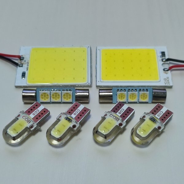 R35 GT-R 超爆光! T10 LED ルームランプ 8個セット ホワイト 日産 /c24/f3/c2拍卖