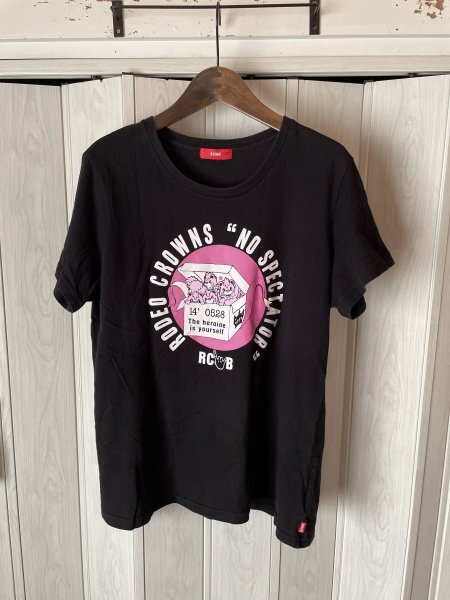 ◆RCWB/ロデオクラウンズ/ロゴプリント入り/半袖Tシャツ◆o拍卖